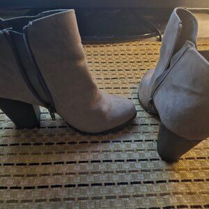 Women's Fall Ankle Boots Shoes Chunky Block Stacked Heel